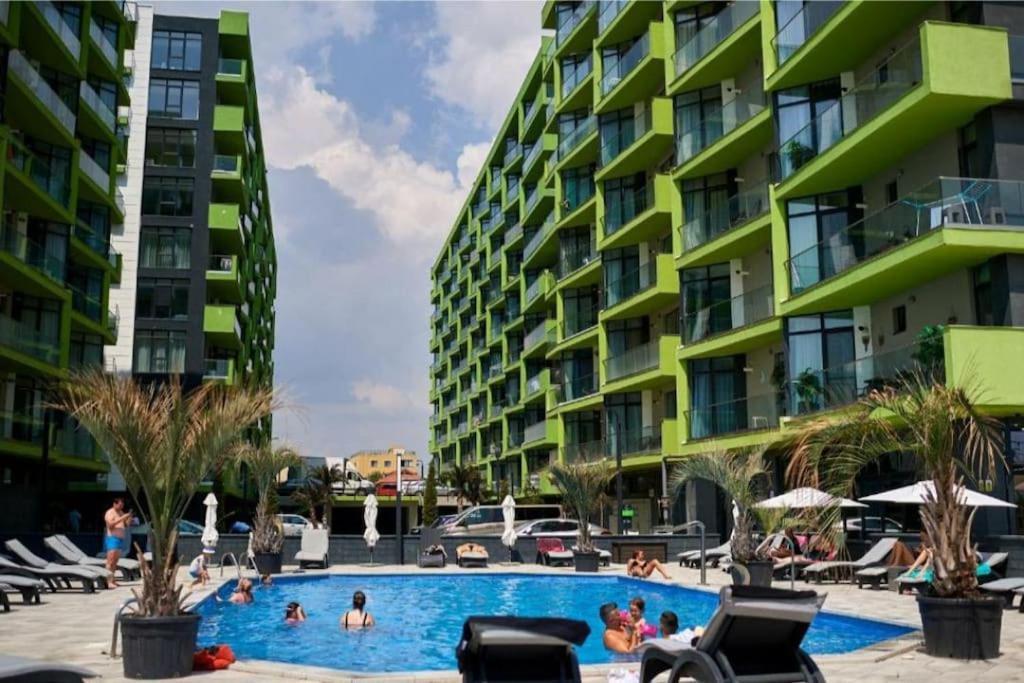 Alezzy Reasort Luxury Apartment 81 Prima Linie La Mare Navodari Luaran gambar